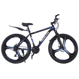 Jamiah Bike Jamiah 27.5 Inch Mountain Bike 3 Spoke Wheels Bicycle, 17.5 Inch Frame Mountain Bicycle - Shimano 21 Speeds Disc Brake (Blue)