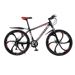 JiaMeng-ZI Outroad Mountain Bike 21 Speed 26 inch Folding Bike Double Disc Brake Bicycles (B)