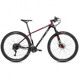 JIAOJIAO Carbon fiber mountain bike 22-speed 33-speed off-road riding 27.5/29 inch large wheel diameter mountain bike-black red_17