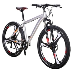 EUROBIKE Mountain Bike JMC X9 Mountain Bike 29 Inches 3-Spoke Wheels 21 Speed Disc Brake Aluminum Frame Bicycle