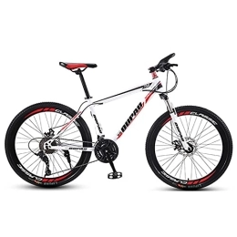 JYCCH Mountain Bike,Adult Offroad Road Bicycle 24 Inch 21/24/27 Speed Variable Speed Shock Absorption, Teenage Students, Men and Women Sports Cycling Racing Ride 10wheels- 24 spd (Wt rd Spoke Wheel)