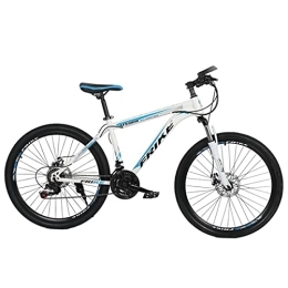 Kays Bike Kays 26 Inch Mountain Bike Aluminum Frame 21 / 24 / 27-Speed MTB Bicycle For Man With Aluminum Frame Lock-Out Suspension Fork Hydraulic Disc-Brake Urban Commuter City Bicycle(Size:24 Speed)
