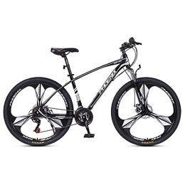 Kays Mountain Bike Kays Adult Mountain Bike 27.5 Inch Wheels Adult Bicycle 24 Speeds MTB Bike For Mens Womens With Double Disc Brake Suspension Fork, Multiple Colors(Size:27 Speed, Color:Black)