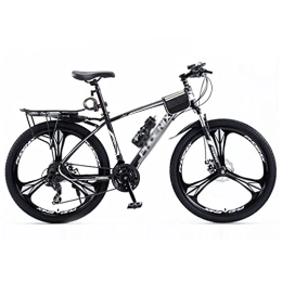 Kays Mountain Bike Kays Bike 27.5" Wheel Dual Disc Brake Mountain Bike With Carbon Steel Frame Suitable For Men And Women Cycling Enthusiasts(Size:27 Speed, Color:Black)