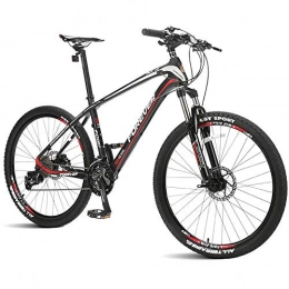 KKKLLL Mountain Bike KKKLLL Mountain Bike Road Bike Carbon Disc Brakes Shift Commuter Car Spoke Wheel Student Adult 30 Speed 26 Inch red