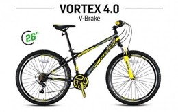 KRON Vortex MTB - Hardtail Aluminium 26 Inch Mountain Bike - 21 Speed Shimano - V-Brake