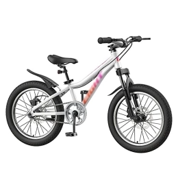 LANAZU  LANAZU Men's Mountain Bike, 20-inch Aluminum Alloy Student Bike, Single-speed Bicycle, Suitable for Transportation and Leisure