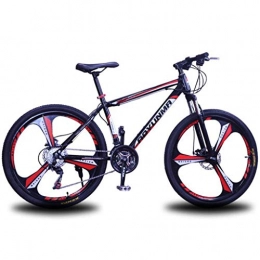 LDDLDG Mountain Bike LDDLDG Mountain Bike Mountain Bicycles Unisex 26'' Lightweight Aluminium Alloy Frame 24 / 27 Speed Disc Brake Dual Suspension (Color : Red, Size : 27speed)