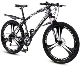 Leifeng Tower Mountain Bike Leifeng Tower Lightweight， Mountain Bike Bicycle for Adult, High-Carbon Steel Frame, All Terrain Hardtail Mountain Bikes Inventory clearance (Color : Black, Size : 26 inch 24 speed)