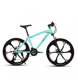 LFEWOZ Bike LFEWOZ Adult Mens Bike Flying Lightweight Off-Road Variable Speed Mountain Bikes, Bicycles Stronger City Bike Double Disc Brake Alloy 24 Inch