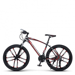 LHQ-HQ Bike LHQ-HQ Mountain Bike Youth / Adult Bike 27 Speed MTB 24" Wheels Bicycle Dual Disc Brake Loading 150Kg Multiple Colors, c