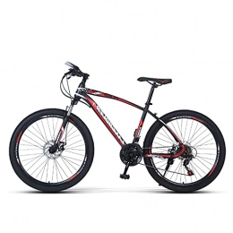 LHQ-HQ Bike LHQ-HQ Mountain Bike Youth / Adult Bike 27 Speed MTB Bicycle Dual Disc Brake 24" Wheels Loading 150Kg Multiple Colors, c