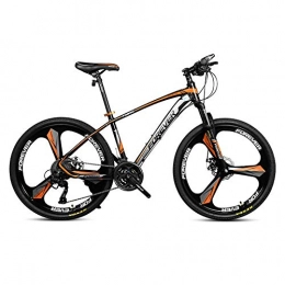 Link Co Mountain Bike Link Co Mountain Bike 21 Speed Steel Frame 27.5 Inches Wheels Dual Suspension Bike, Orange