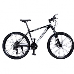 LISI Mountain Bike LISI Aluminum alloy 26 inch mountain bike 27 speed off-road adult speed mountain men and women bicycle, White