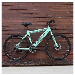 LIUCHUNYANSH Bike LIUCHUNYANSH Off-road Bike Bicycles Mountain Bike adult Men's MTB Road Bicycle For Womens 24 Inch Wheels Adjustable Double Disc Brake (Color : Blue, Size : 21 Speed)