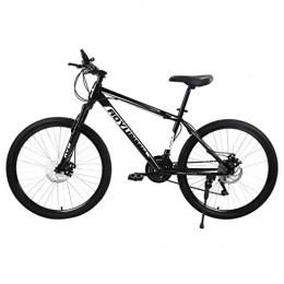 LUNAH Bike LUNAH Mountain Bike 26inch with 21 Speed Dual Disc Brakes for Men Outdoor Camping Riding