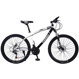 LVTFCO  LVTFCO Bike 21 Speed Mountain Bicycles, Summer Travel Outdoor Bicycle, Student Double Shock Disc Brake Speed ​​Adjustable Bicycle, Adult Mountain Bike