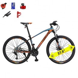 LYGID Road Bike Racing 27.5 Inch Bicycle Aluminum alloy Frame Ultra-light 15.5kg 27 Speed Disc Brakes,B