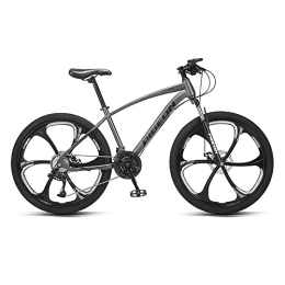 MDZZYQDS Mountain Bike MDZZYQDS 26 Inch Mountain Bikes, 30 Speed High-carbon Steel Hardtail Mountain Bike, Mountain Bicycle with lockable Front Suspension Adjustable Seat, Double Disc Brake Cycling Road Bike