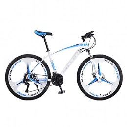 MENG Mountain Bike MENG 26 inch MTB Mountain Bike Urban Commuter City Bicycle 21 / 24 / 27 Speed with Suspension Fork and Dual-Disc Brake / White / 27 Speed
