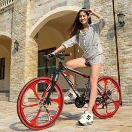 MJY Bike MJY Outroad Mountain Bike 21 / 24 / 27 Speed 6 Spoke 26 in Shining Sys Double Disc Brake Bicycle Bike for Adult Teens 6-11, 27 Speed