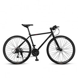MLX Bike MLX 27 Speed Road Bike, Ultra Light Variable Speed Bike, Black / silver700C*28C Mountain Bike LQSDDC (Color : Black1)
