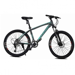 Mnjin Mountain Bike Mnjin Outdoor sports Adult mountain bike 26 inch 27 speed shift hard tail double disc brake aluminum alloy adult outdoor riding
