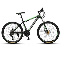 AYDQC Bike Mountain Bicycles with Dual Disc Brake, All Terrain Mountain Trail Bike, High-Carbon Steel Frame, 26 Inch Wheels, 24 Speed, for Adults Men Women fengong