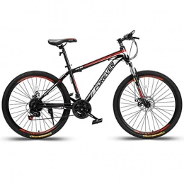 XIXI Mountain Bike Mountain Bike 24 Inch / 26 Inch Men's Variable Speed Adult Women's Lightweight Bicycle Double Shock Absorption Off-road Racing 21 Speed Variable
