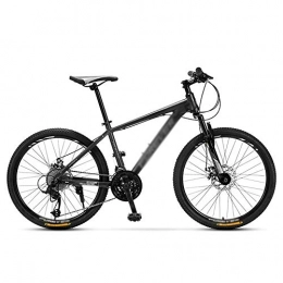 DHTOMC Bike Mountain bike 26 inch adult aluminum alloy youth student variable speed off-road suspension bicycle 27 variable speed-black_26 inch 27 speed