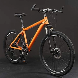 ZYZYZY Bike Mountain Bike All Terrain High-carbon Steel MTB Lightweight 27 Speed Variable Speed Double Disc Brake 26 Inches Road Bike C-27 Speed 24 Inches