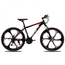DOS Mountain Bike Mountain Bike Bicycle 27 Speed 26 Inches Wheels Dual Suspension Mountain Bike, Black
