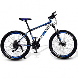 WYLZLIY-Home Bike Mountain Bike Bike Bicycle Men's Bike Mountain Bike, 26inch Hardtail Mountain Bicycles, Carbon Steel Frame, Front Suspension and Double Disc Brake, 21 Speed , 24 Speed , 27 Speed Mountain Bike Mens Bicycl