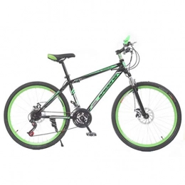 Tbagem-Yjr Bike Mountain Bike Boy Outdoor Travel Bike, 20 inch city road Bicycle Freestyle Bike (Color : Black green)