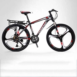 ZYZYZY Mountain Bike Mountain Bike Lightweight MTB High-carbon Steel 27 Speed Variable Speed Double Disc Brake 3cutter Wheel 26 Inches Road Bike A-27 Speed 26 Inches