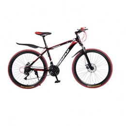 Lom Mountain Bike Mountain Bike, Lomsarsh Mountain Bike, Mountain Bike, Aluminum Alloy, Front and Rear Disc Brakes, Outroad Mountain Bike Aluminum Alloy 26 inch 21 Speed Bicycle for outdoor Adult Student