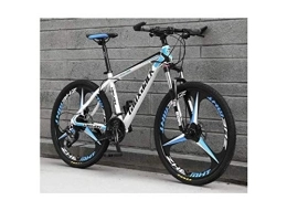 Generic Bike Mountain Bike, Mountain Bike 26 inch Integral Wheel Unisex Suspension Mountain Bike 21 Speed ​​24 Speed ​​27 Speed ​​30 Speed ​​High-Carbon