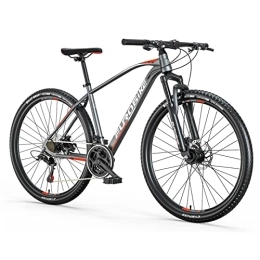 EUROBIKE Bike Mountain Bike, X3 29inch Mountain Bicycle, 21Speed Mountain Bike, Dual Disc Brake Mens Mountain Bicycle (X3-EU gray)