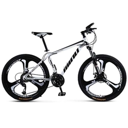 WGYDREAM Mountain Bike Mountain Bike Youth Adult Mens Womens Bicycle MTB 26" Inch Mountain Bicycles 21 / 24 / 27 / 30 Speeds MTB Bike Lightweight Carbon Steel Frame Disc Brake Front Suspension Mountain Bike for Women Men Adults