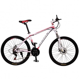 WGYDREAM Bike Mountain Bike Youth Adult Mens Womens Bicycle MTB 26"Mountain Bikes, Hardtail Bicycles with Dual Disc Brake and Front Suspension, Carbon Steel Frame, 21 Speed , 27 Speed , 30 Speed Mountain Bike for Wome