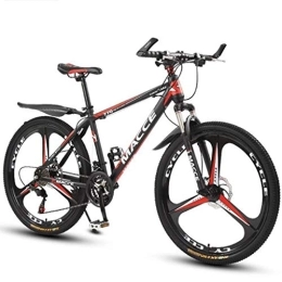 WGYDREAM Bike Mountain Bike Youth Adult Mens Womens Bicycle MTB Mountain Bikes, 26" Hardtail Bicycles with Dual Disc Brake and Front Suspension, 21 / 24 / 27 speeds, Carbon Steel Frame Mountain Bike for Women Men Adults