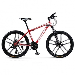 YQ&TL Mountain Bike MTB mountain Dirt bike 26 '', Carbon Steel Mountain Bikes, 21 / 24 / 27 / 30 Speed, Youth and Adult Mountain Bike Mountain Bike with Adjustable Seat E 21 speed