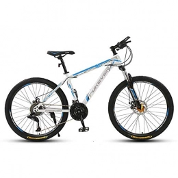 MXYPF Bike MXYPF Mountain Bike For Adult, 24 Inch Bike-Lightweight Carbon Steel Frame-21 Speed Transmission-Disc Brake-Suitable For Students And Commuters