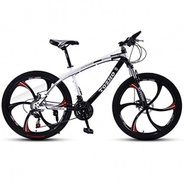 N / B Bike N / B Mountain Bike 27 Speed 26 Inches Shock Double Brake Mountain Bicycle with Adjustable Seat, for Unisex Adult Outdoor Riding