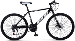 NENGGE Bike NENGGE Mountain Bikes, 30-Speed 26 Inch Hardtail Outroad MTB, Dual Disc Brakes, High Carbon Steel Mens MTB, for Outdoor Adventures