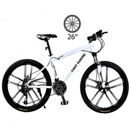 NYANGLI Bike NYANGLI 26-Inch Mountain Bike, Double Brake Bicycle, Shock-Absorbing Off-Road Racing Bike, Student Variable Speed Off-Road Double Cycling for Men And Women, 26 INCH, 27speed