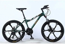 PARTAS Mountain Bike PARTAS A Healthy Trip 24In 21-Speed Mountain Bike for Adult, Lightweight Aluminum Alloy Full Frame, Wheel Front Suspension Female Off-Road Student Shifting Adult Bicycle, Disc Brake, Travel Convenience