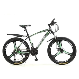 PBTRM Mountain Bike PBTRM Full Suspension 24 / 26 Inch Mountain Bike with High Carbon Steel Frame, Featuring 3 Spoke Wheels 21 / 24 / 27 / 30 Speed, Double Disc Brake And Dual Suspension Anti-Slip, 24" B, 30 Speed