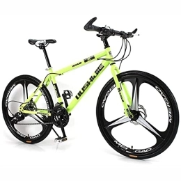 PhuNkz  PhuNkz 26 inch Mountain Bike for Women / Men Lightweight 21 / 24 / 27 Speed Mtb Adult Bicycles Carbon Steel Frame Front Suspension / Yellow / 21 Speed