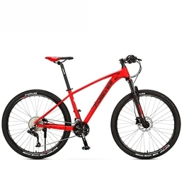 PhuNkz  PhuNkz 33 Inches Mountain Bike Professional Racing Bike, Male and Female Adult Double Shock-Absorbing Variable Speed Bicycle Flexible Change of Speed Gears / Red / 26 Inches